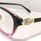 RB3074-濾藍光老花眼鏡-金屬鑲珍珠、水鑽飾片. 上紫下透明.眼鏡批發